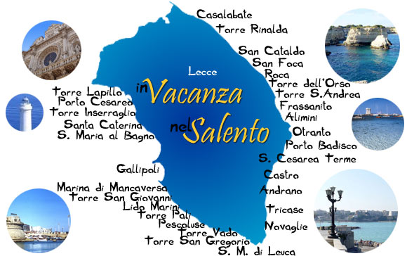 Image result for mappa salento