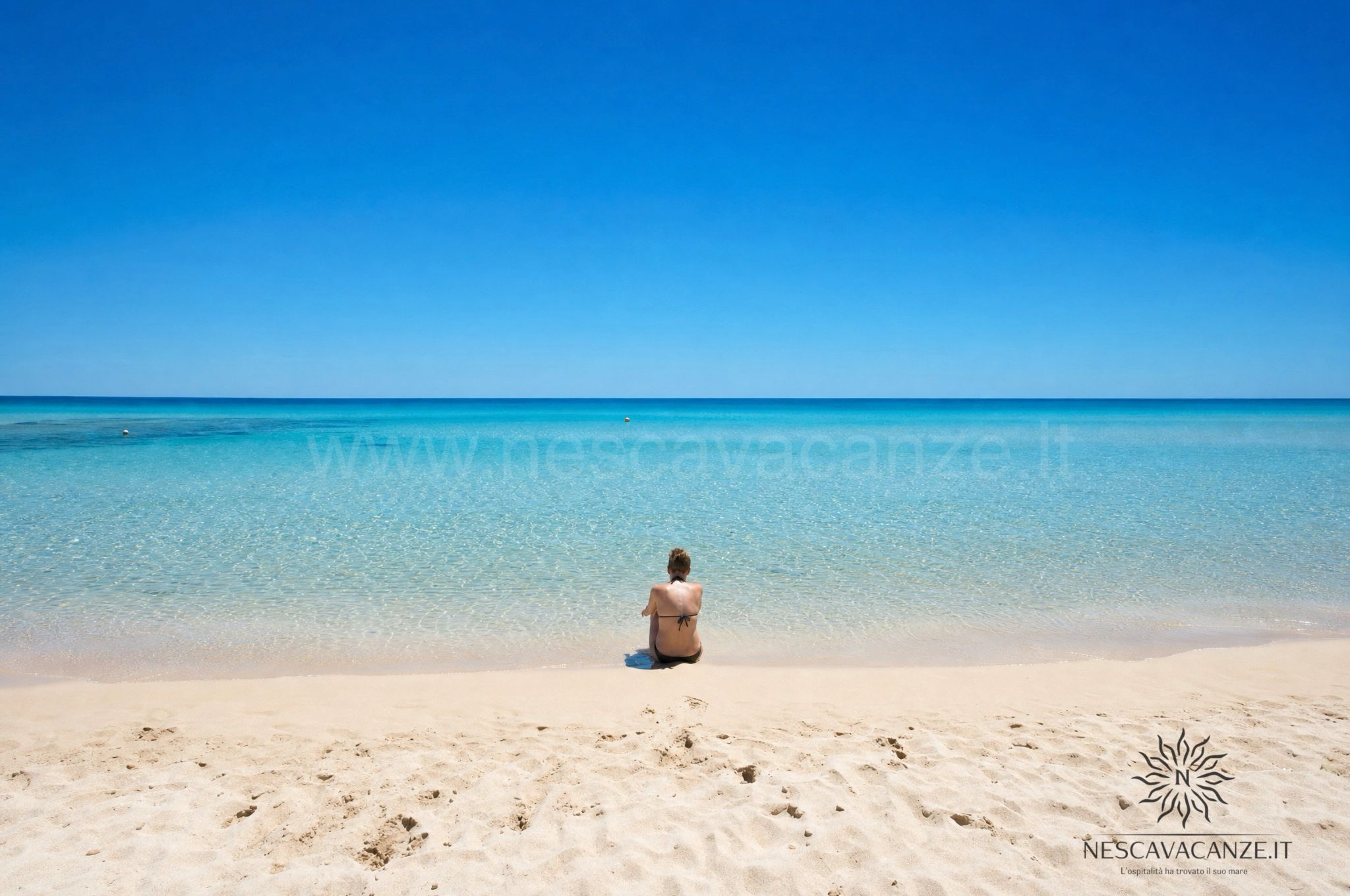 Spiaggia di Posto Vecchio a Marina di Salve: mare cristallino del Salento