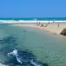Spiaggia, dune e la foce dell'Idume a Spiaggiabella