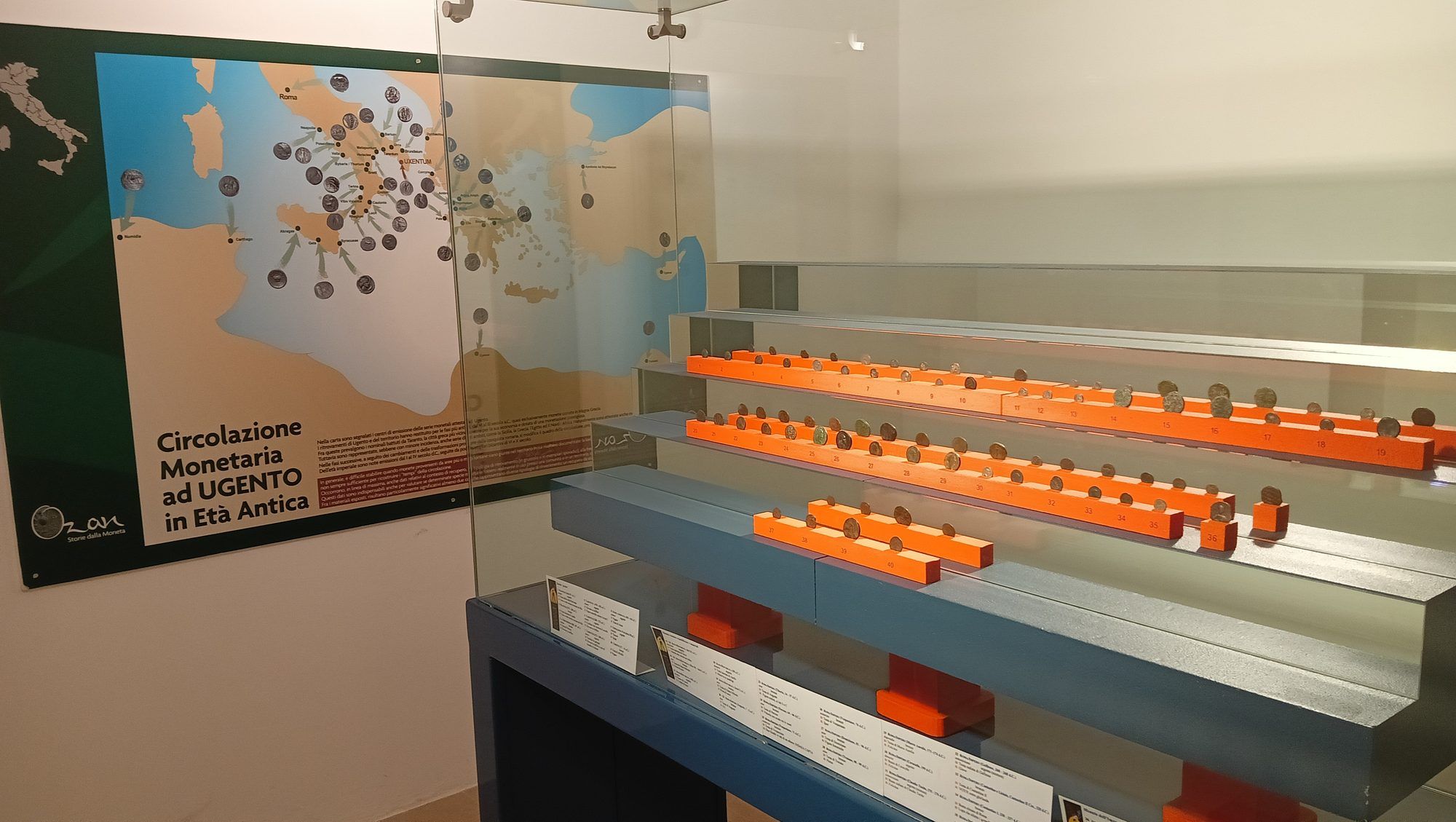 Le monete antiche al museo di Ugento