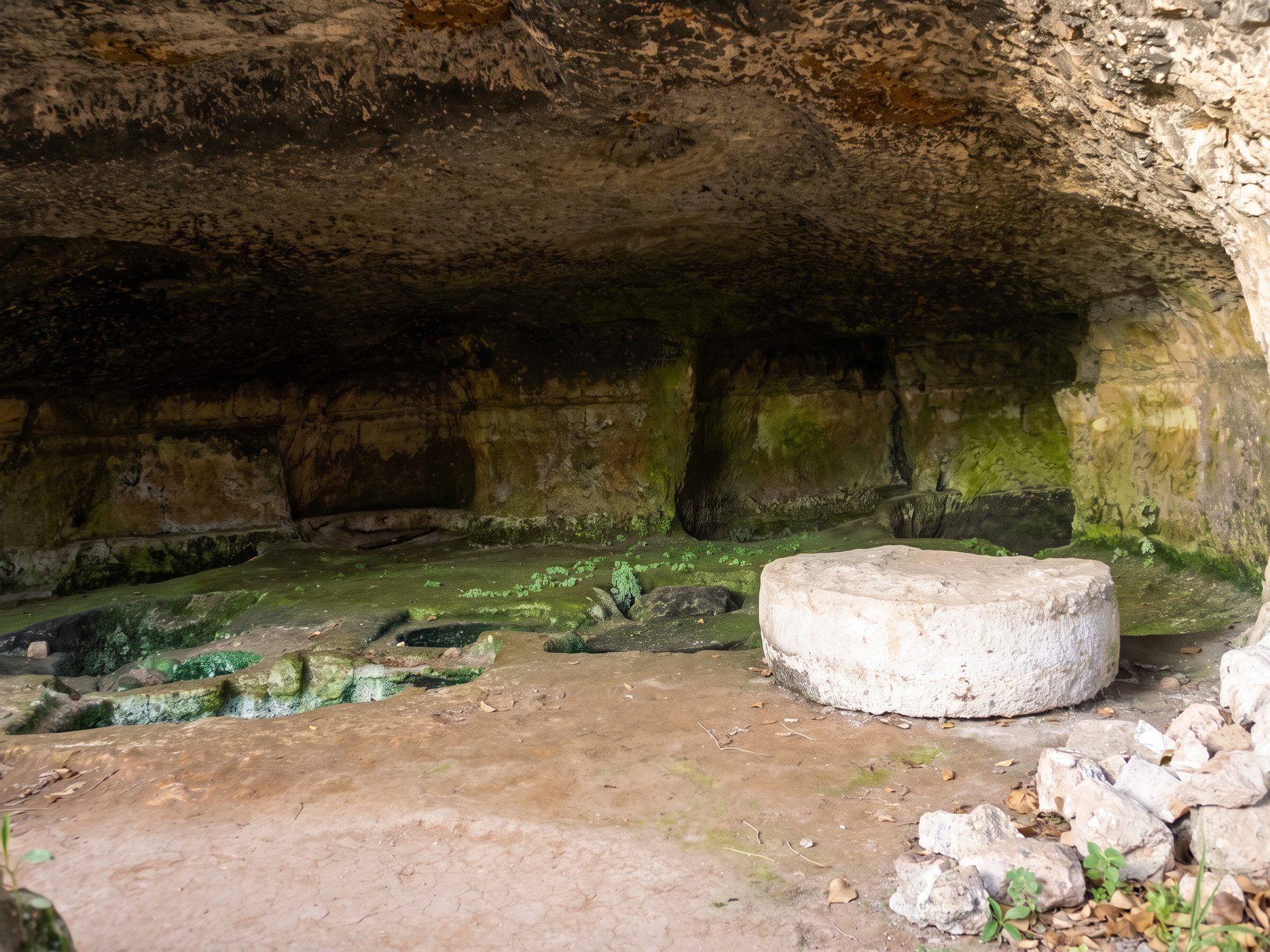 Il frantoio scavato nella roccia