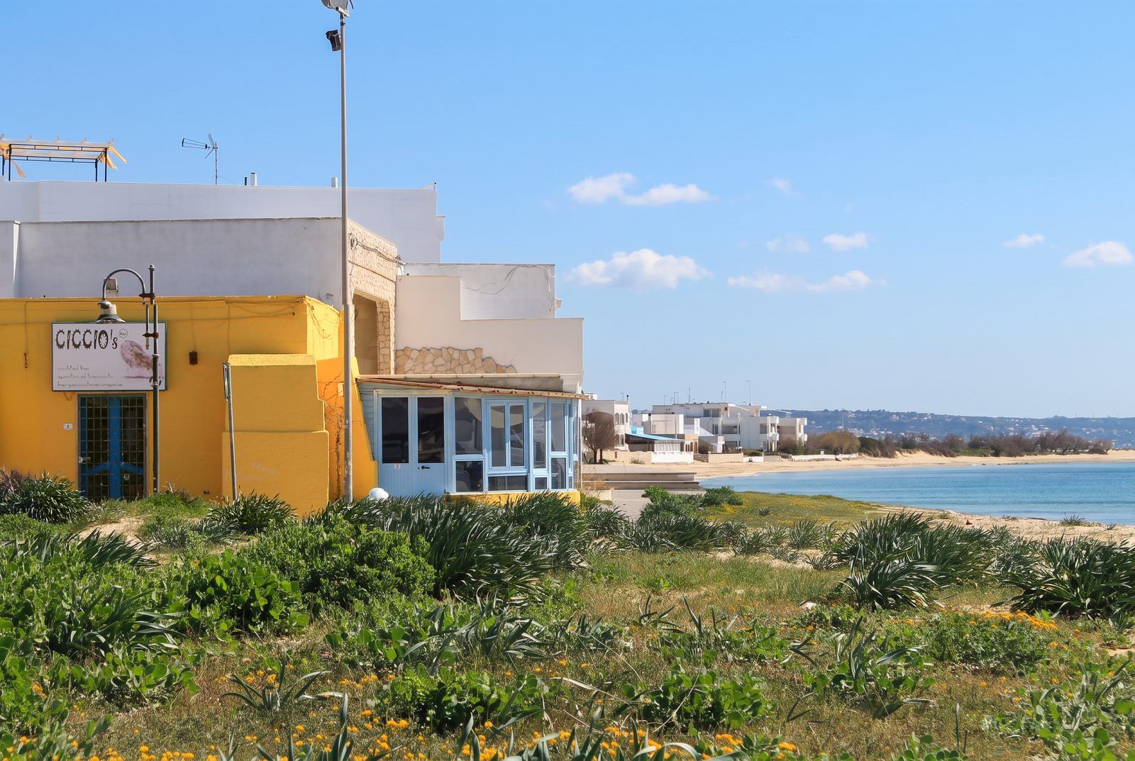 La sera sul lungomare