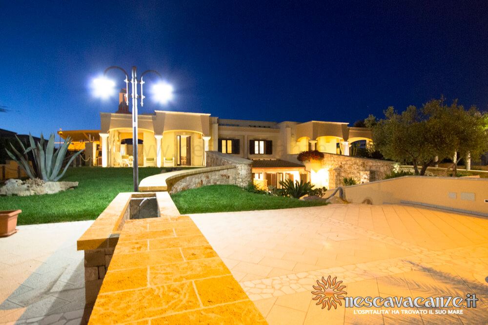 Giardino di notte casa Pescoluse 9